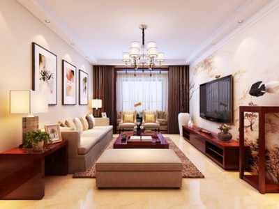 2015簡(jiǎn)中三居室客廳窗簾裝修效果圖大全 | 孫兆晶設(shè)計(jì)作品